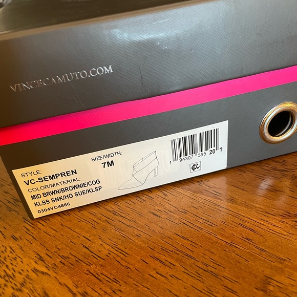 Vince Camuto Women's Sempren Ankle Boot, Size 7 - Picture 2 of 7